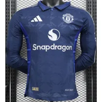 2024-25 Man Utd Away Long Sleeve Player Version Soccer Jersey (长袖球员)