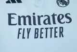 2024-25 RMA Light blue Half Pull Tracksuit (半拉链)