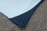 2024-25 RMA Light blue Half Pull Tracksuit (半拉链)