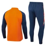 2024-25 Man Utd Orange Half Pull Tracksuit (半拉链)