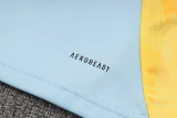 2024-25 RMA Light blue Half Pull Tracksuit (半拉链)