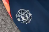 2024-25 Man Utd Orange Half Pull Tracksuit (半拉链)