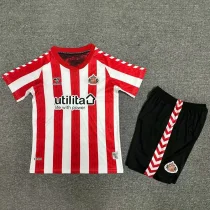 2024-25 Sunderland Home Kids Soccer Jersey