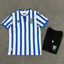 2024-25 Sheffield Wednesday Home Kids Soccer Jersey