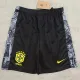 2024-25 Brazil Special Edition Black Shorts Pants 灰色边