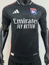 2024-25 Lyon Away Player Version Soccer Jersey