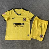 2024-25 Villarreal Home Kids Soccer Jersey