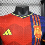 2024-25 Spain Red Special Edition Player Version Soccer Jersey