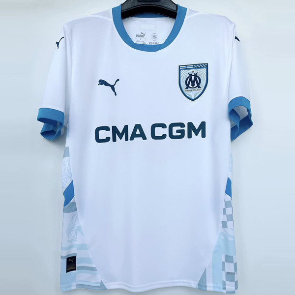 2024-25 Marseille Home 1:1 Fans Soccer Jersey