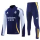 2024-25 RMA Royal blue Half Pull Tracksuit (半拉链)