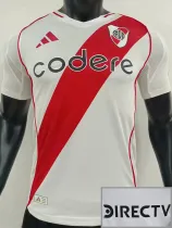 2024-25 River Plate Home Player Version Soccer Jersey