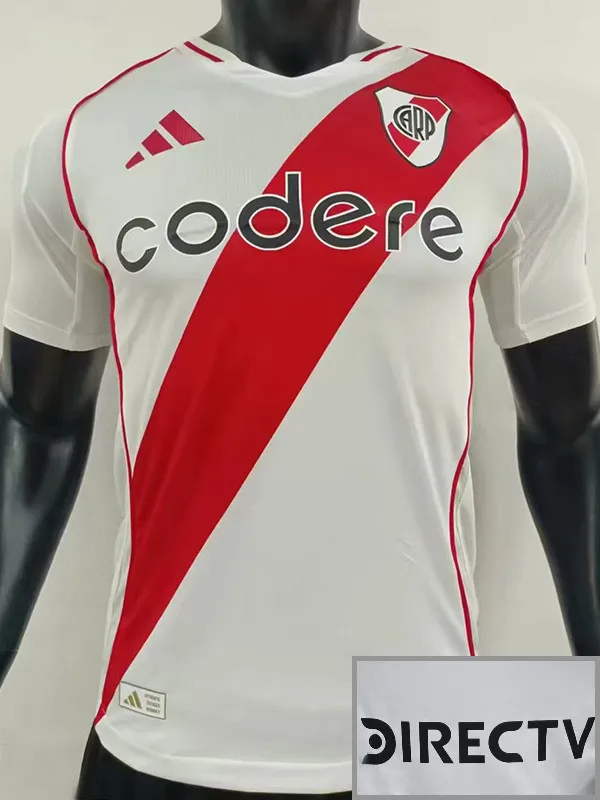 2024-25 River Plate Home Player Version Soccer Jersey