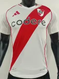 2024-25 River Plate Home Player Version Soccer Jersey