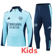 2024-25 ARS Light blue Kids Half Pull Tracksuit (童装)(半拉链)