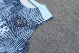 2024-25 PSG Light blue Tank top and shorts suit
