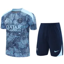 2024-25 PSG Light blue Training Short Suit
