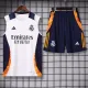 2024-25 RMA White Tank top and shorts suit