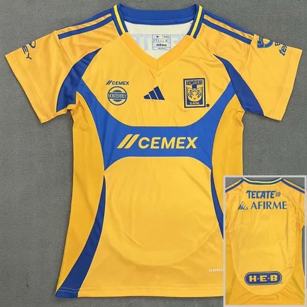 2024-25 Tigres UANL Home Women Soccer Jersey (女)