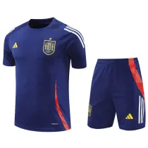2024-25 Spain Royal blue Training Short Suit