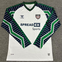 2024-25 Sunderland Away Long Sleeve Soccer Jersey (长袖)