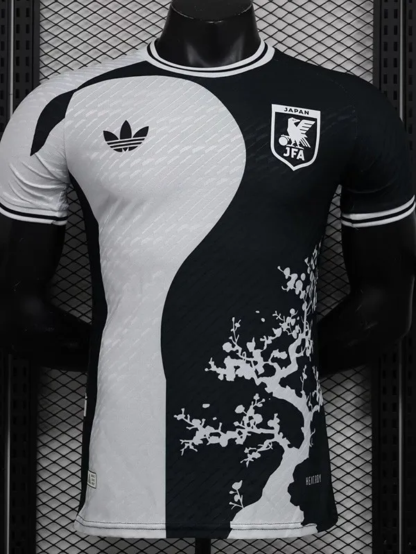 2024-25 Japan Black White Special Edition Player Version Soccer Jersey