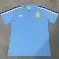 2024-25 Argentina Blue Polo Short Sleeve *金队标
