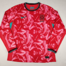 2024-25 Korea Home Long Sleeve Soccer Jersey (长袖)