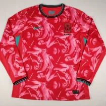 2024-25 Korea Home Long Sleeve Soccer Jersey (长袖)