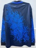 2024-25 Japan 火焰Y3 Blue Special Edition Long Sleeve Soccer Jersey (长袖)