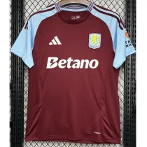 2024-25 Aston Villa Home Fans Soccer Jersey