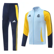 2024-25 RMA Light blue Jacket Tracksuit #05