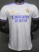 2021-22 RMA Home Player Version Soccer Jersey