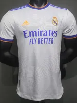 2021-22 RMA Home Player Version Soccer Jersey