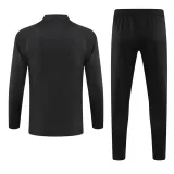 2024 NK Black Half Pull Tracksuit (半拉链)