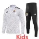 2024-25 RMA White Kids Half Pull Special Edition (童装)(半拉链)