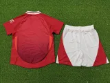 2024-25 Man Utd Home Kids Player Version Soccer Jersey (球员童装)