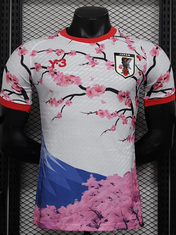 2024-25 Japan Red White Special Edition Player Version Soccer Jersey (Y3梅花)