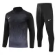 2024 NK Black Half Pull Tracksuit (半拉链)