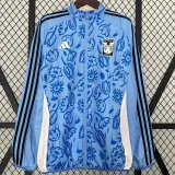 2024 Tigres UANL Blue & Brown Double Sided Windbreaker (双面风衣)