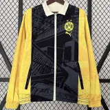 2024 Dortmund Black &Khaki Double Sided Windbreaker (双面风衣)