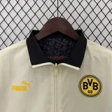 2024 Dortmund Black &Khaki Double Sided Windbreaker (双面风衣)
