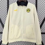 2024 Dortmund Black &Khaki Double Sided Windbreaker (双面风衣)