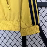 2024-25 Man Utd Yellow & Red Double Sided Windbreaker (双面风衣)