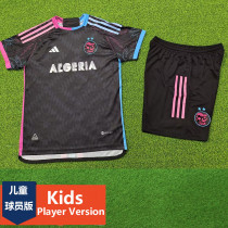 2024-25 Algeria Black Special Edition Kids Player Version Soccer Jersey (球员童装)