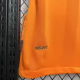2010 Corinthians Orange Retro Soccer Jersey