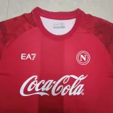 2024-25 Napoli Red Training Shirts