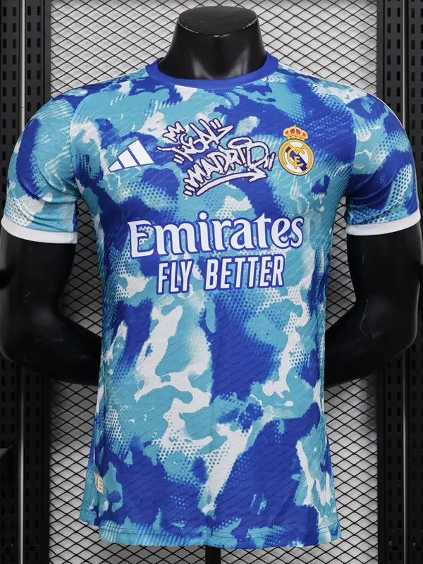 2024-25 RMA Blue Special Edition Player Version Soccer Jersey