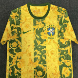 2022-23 Brazil Yellow Green Special Edition Training Shirts
