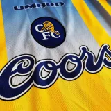 1995-1997 CHE Away Yellow Retro Soccer Jersey