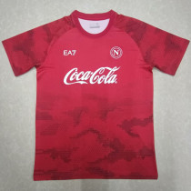 2024-25 Napoli Red Training Shirts